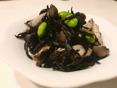 簡単!ひじきのガーリック炒め